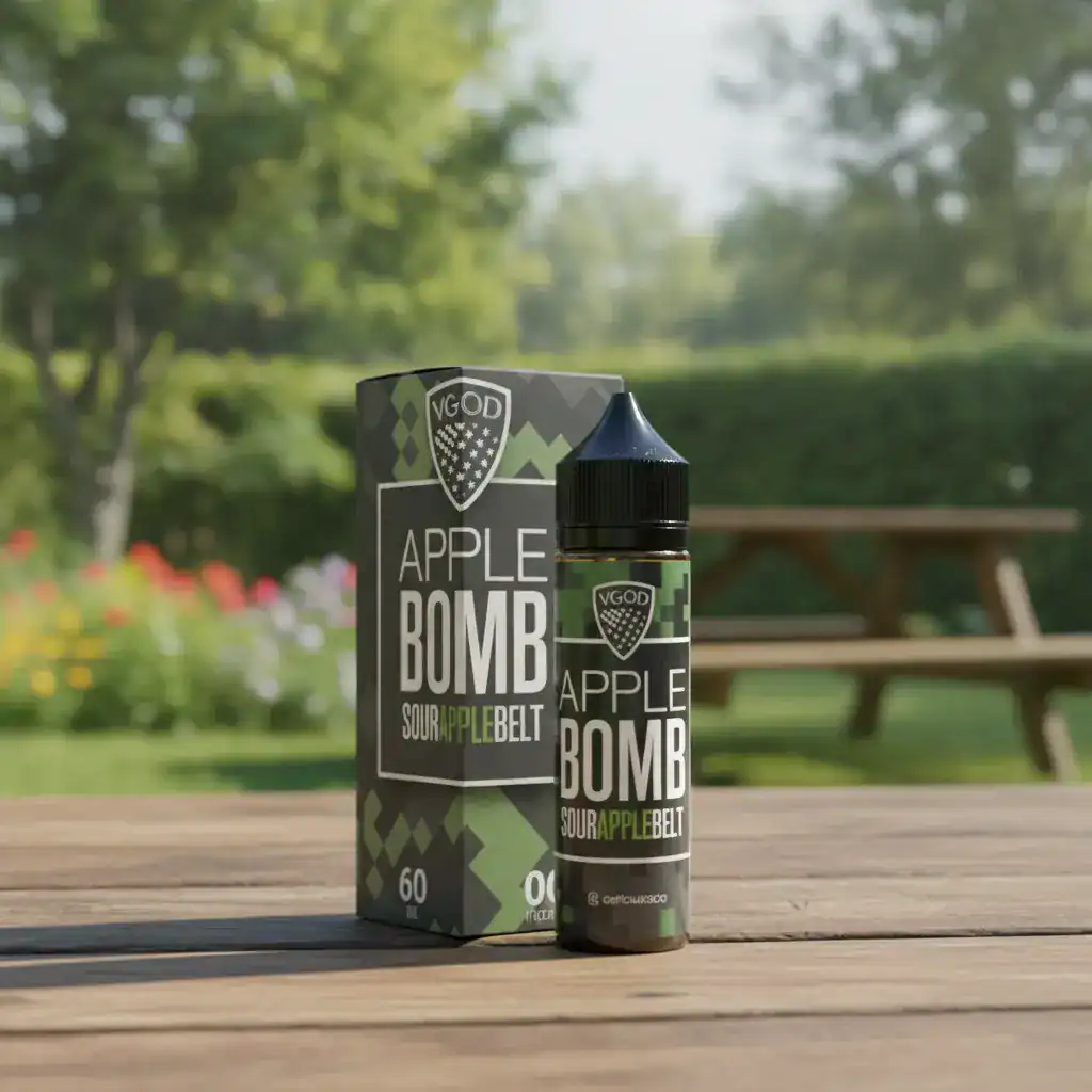 Apple Bomb by VGOD (Iced & Non-Iced) – 60mL (0 mg) – Vape Juice 1 Apple Bomb by VGOD (Iced & Non-Iced) – 60mL (0 mg) – Vape Juice