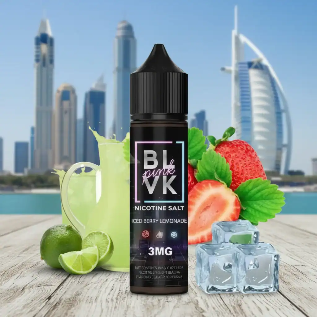 BLVK Pink - Iced Berry Lemonade Salt 60ml - 3mg 1 BLVK Pink - Iced Berry Lemonade Salt 60ml - 3mg