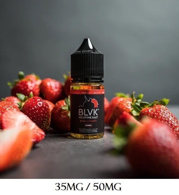 BLVK Strawberry Salt 30ml 1 BLVK Strawberry Salt 30ml