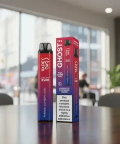 Blueberry Raspberry Cherry Vape Bar Ghost Pro 20mg 3500 Puffs — Disposable Vape in Dubai