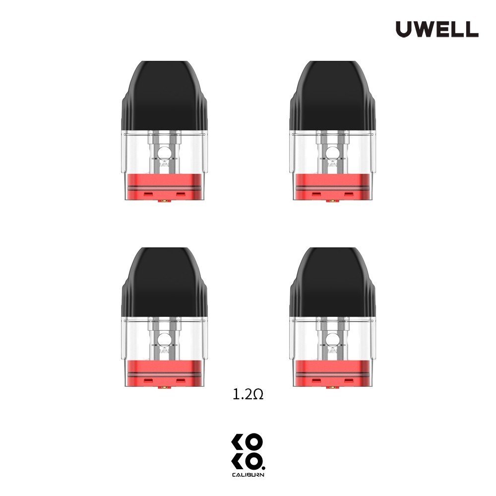 Caliburn KOKO Replacement Pods By Uwell 4 Pcs 1.2 Ohm 3 Caliburn KOKO Replacement Pods By Uwell 4 Pcs 1.2 Ohm - Image 3