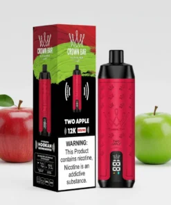 Crown Bar Al Fakher 12000 Puffs – Two Apple Disposable Vape