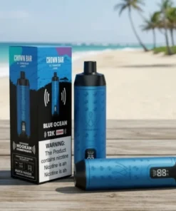 Crown Bar Al Fakher 12000 Puffs – Blue Ocean Disposable Vape