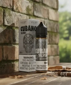 Cubano by VGOD – 60mL (0 mg) Vape Juice – Silver, Brown, and Black Variants