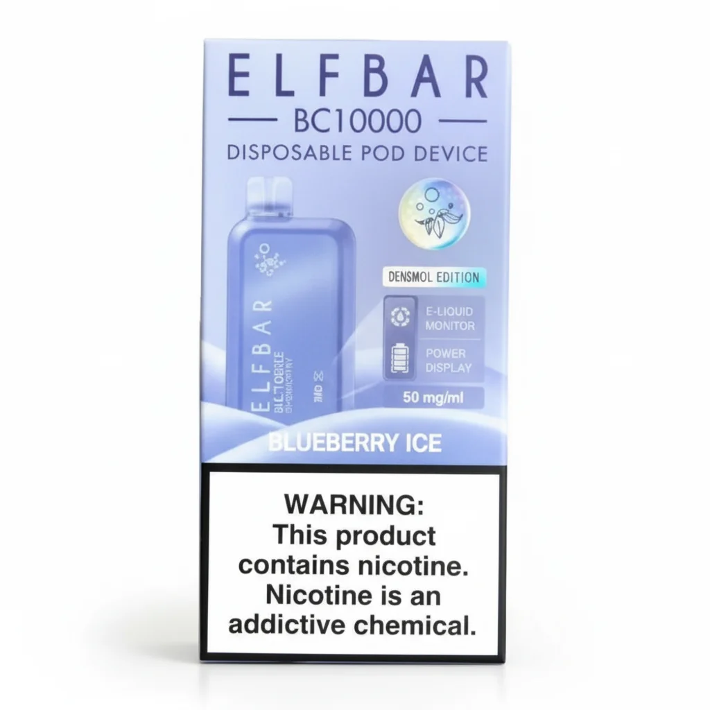 ELFBAR Blueberry Ice BC 10000 Puffs 50mg 1 ELFBAR Blueberry Ice BC 10000 Puffs 50mg