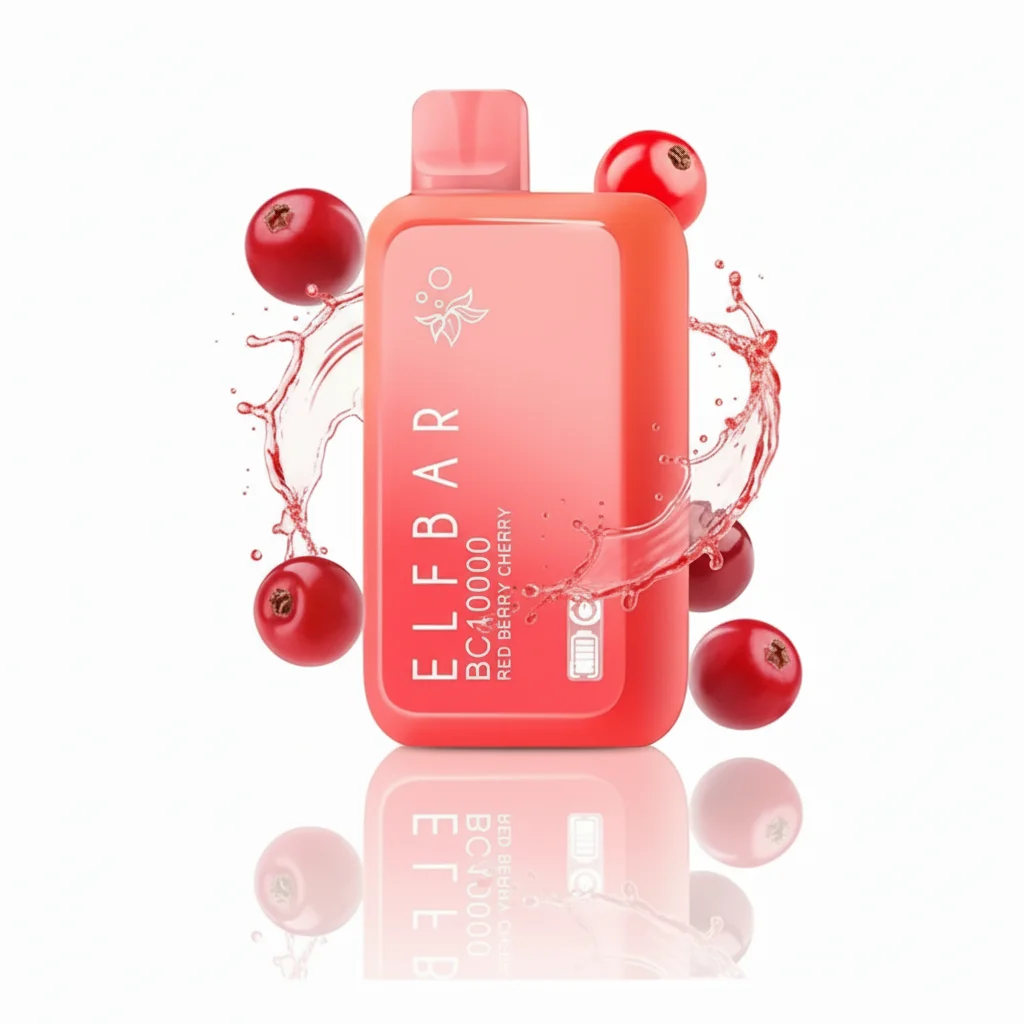 ELFBAR Red Berry Cherry BC 10000 Puffs 50mg 1 ELFBAR Red Berry Cherry BC 10000 Puffs 50mg