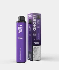 Mixed Berry Menthol 20mg 3500 Puffs by Vapes Bars Ghost Pro