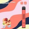ISGO Vegas Peach Ice Disposable Vape 2800 Puffs 2 Nicotine