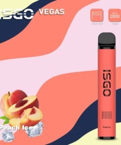ISGO Vegas Peach Ice Disposable Vape 2800 Puffs
