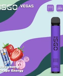 ISGO VEGAS STRAWBERRY GRAPE ENERGY 2800 PUFFS