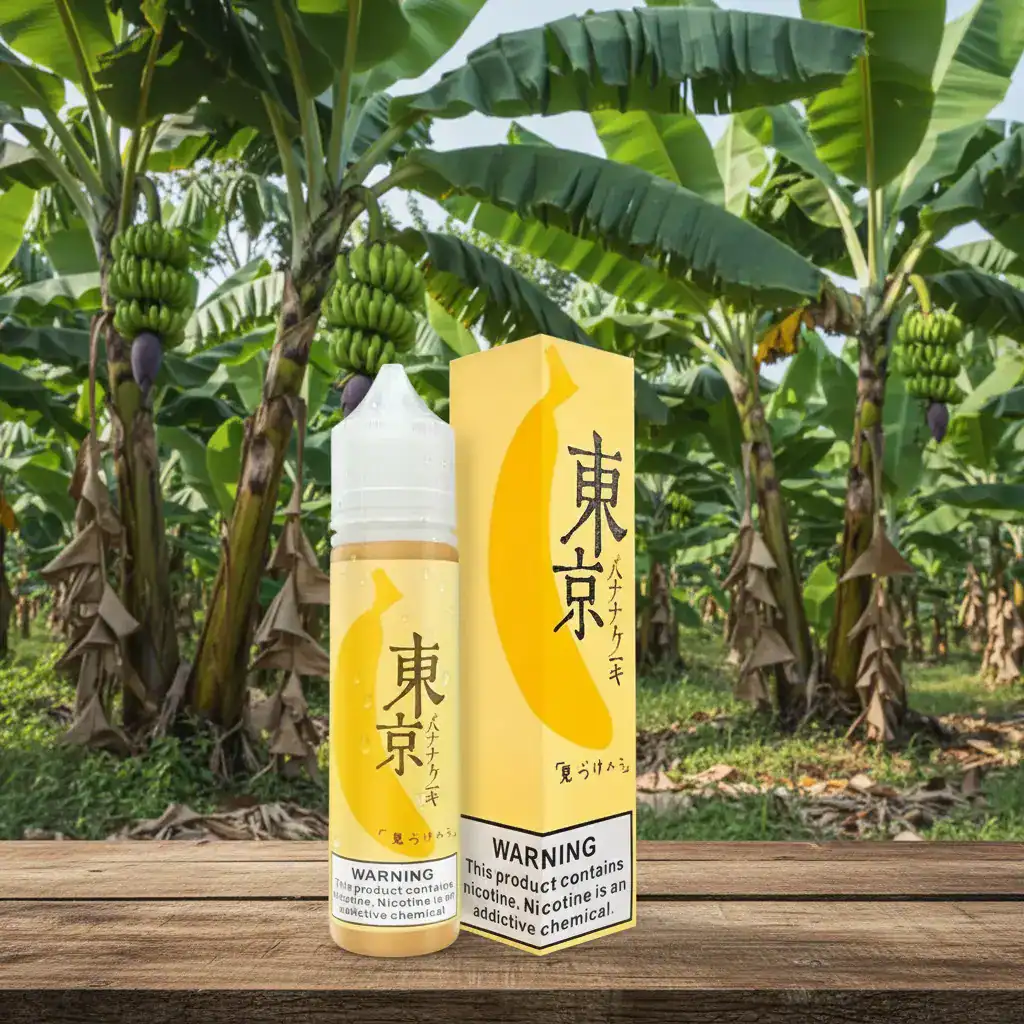 Ice Banana Cake by Tokyo – Banana Cake & Menthol E-Liquid (Zero mg, 3mg, 6mg Nicotine) 1 Ice Banana Cake by Tokyo – Banana Cake & Menthol E-Liquid (Zero mg, 3mg, 6mg Nicotine)