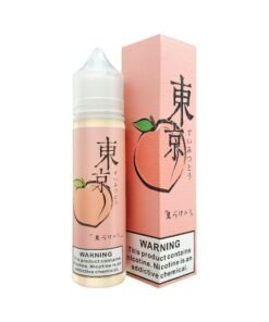 Iced Peach by Tokyo Peach & Menthol E-Liquid (Zero mg, 3mg, 6mg Nicotine)