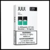 JUUL MINT 1.5% nicotine (pack of 2pods) 2 JUUL MINT 1.5 nicotine pack of 2pods