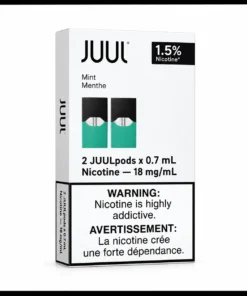 JUUL MINT 1.5% nicotine (pack of 2pods)