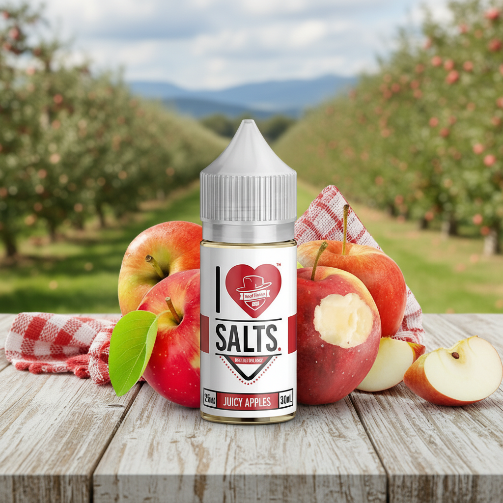 Juicy Apples I Love Salts by Mad Hatter Juice 25mg & 50mg 1 Juicy Apples I Love Salts by Mad Hatter Juice 25mg & 50mg