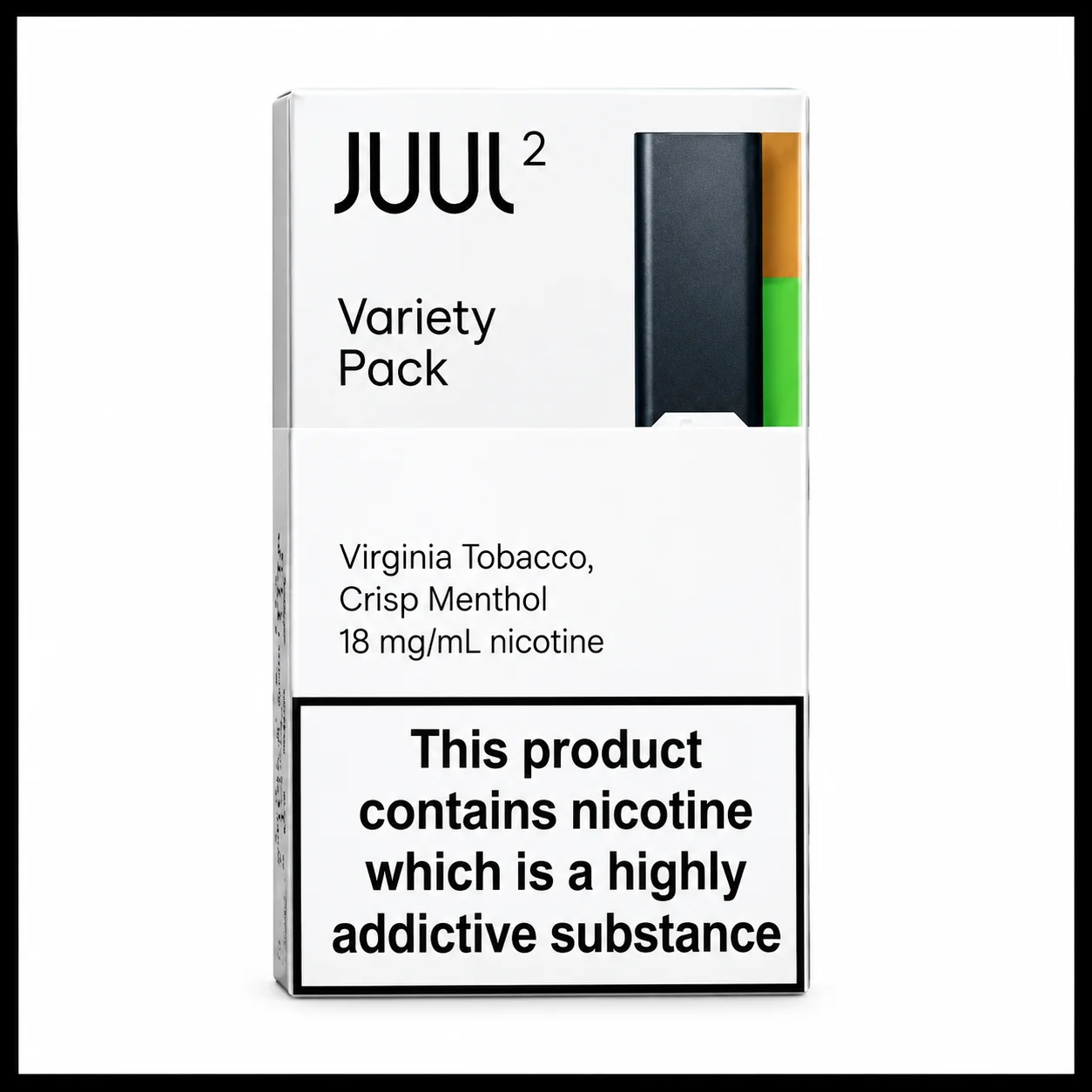 Juul2 variety pack (Virginia tobacco & crisp menthol) 1 Juul2 variety pack (Virginia tobacco & crisp menthol)