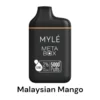MYLE META BOX MALAYSIAN MANGO 5000 PUFFS 20MG 3 MYLE Meta Box – Malaysian Mango – 5000 puffs 20mg 2 Nicotine – Disposable Vape