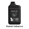 MYLE Meta Box – Sweet Tobacco – 5000 puffs 50mg 5 Nicotine – Disposable Vape