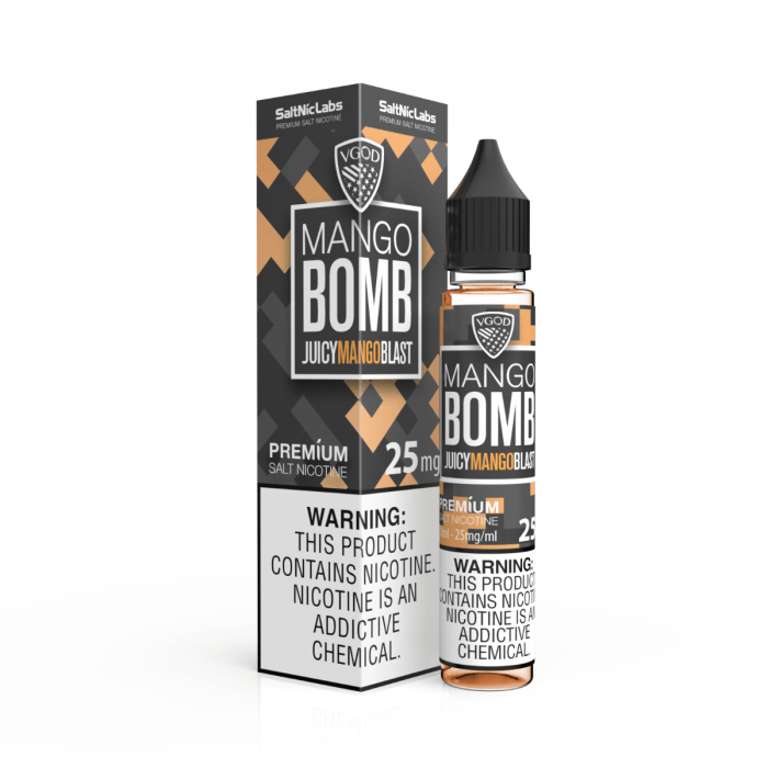 Mango Bomb by VGOD Salt Nic 30 ml 1 Mango Bomb by VGOD Salt Nic 30 ml