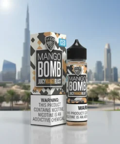Mango Bomb by VGOD – 60mL (3 mg) – Vape Juice (Iced & Non-Iced)