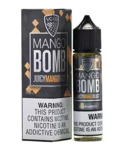 Alternative view of Mango Bomb VGOD (Iced & Non-Iced) – 60mL (0 mg) – Vape Juice