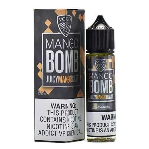 Mango Bomb VGOD (Iced & Non-Iced) – 60mL (0 mg) – Vape Juice 2 Mango Bomb VGOD (Iced & Non-Iced) – 60mL (0 mg) – Vape Juice - Image 2