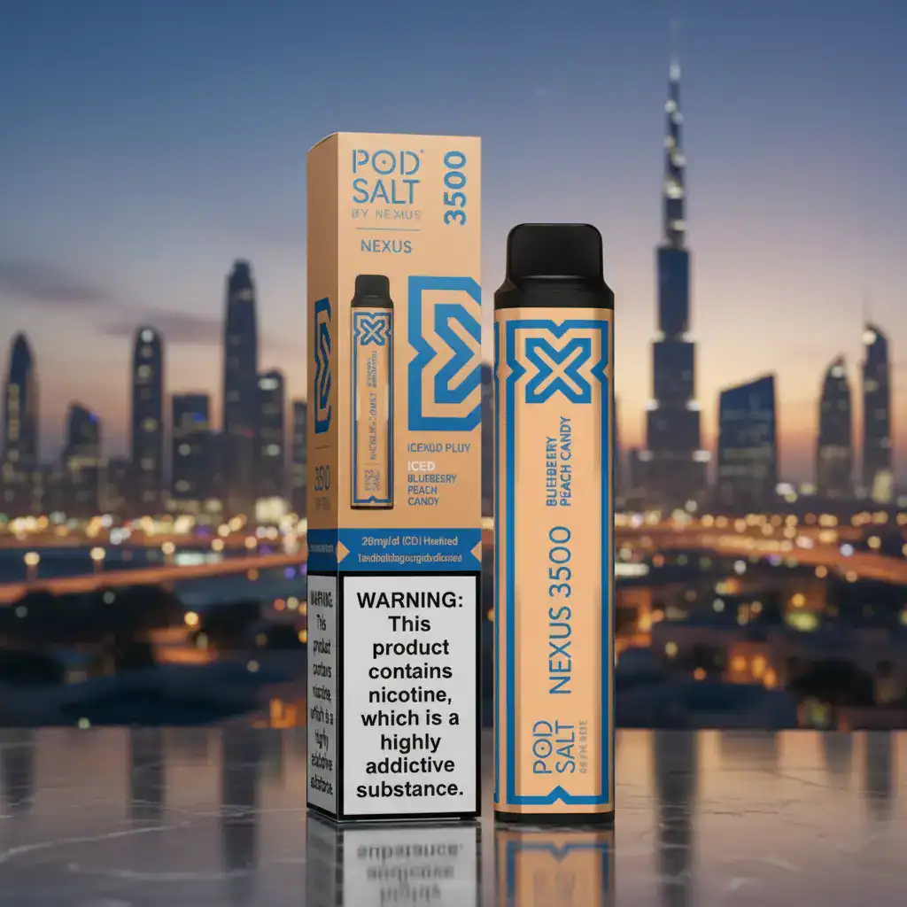 Nexus Blueberry Peach Candy – 3500 Puffs 2% Nicotine Disposable Vape 1 Nexus Blueberry Peach Candy – 3500 Puffs 2% Nicotine Disposable Vape