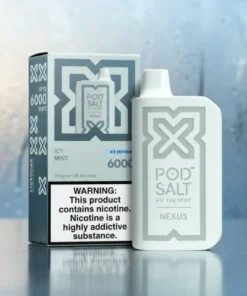 Nexus Icy Mint Disposable Vape 2% Nicotine 6000 Puffs