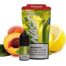 Peach Lemonade Nasty Juice Peach and Lemonade Flavor Vape Juice - 35mg & 50mg Nicotine