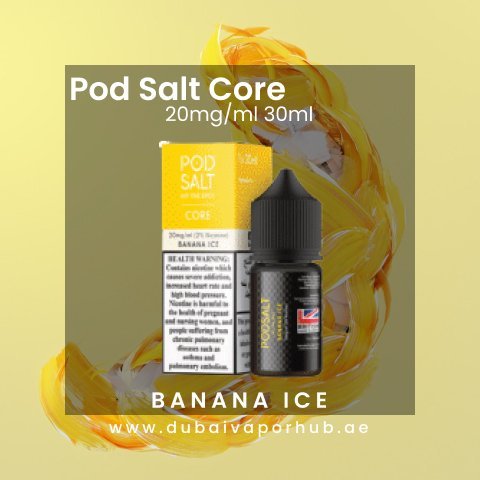 Pod Salt Core Banana Ice 2% 20 mg 30 ml 1 Pod Salt Core Banana Ice 2% 20 mg 30 ml