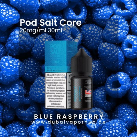 Pod Salt Core Blue Raspberry 2% 20 mg 30 ml 1 Pod Salt Core Blue Raspberry 2% 20 mg 30 ml