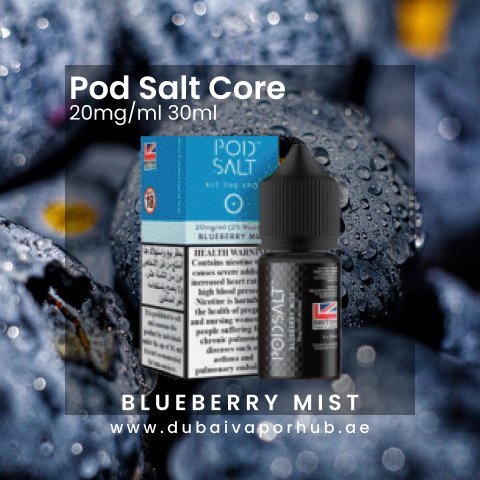 Pod Salt Core Blueberry Mist 2% 20 mg 30 ml 1 Pod Salt Core Blueberry Mist 2% 20 mg 30 ml
