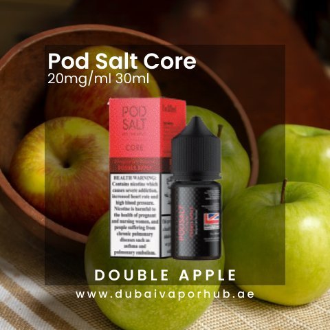 Pod Salt Core Double Apple 2% 20 mg 30 ml 1 Pod Salt Core Double Apple 2% 20 mg 30 ml