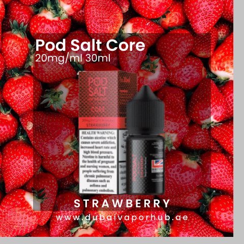 Pod Salt Core Strawberry 2% 20 mg 30 ml 1 Pod Salt Core Strawberry 2% 20 mg 30 ml