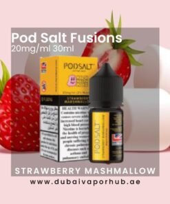 Pod Salt Fusions Strawberry Marshmallow 20 mg 30 ml