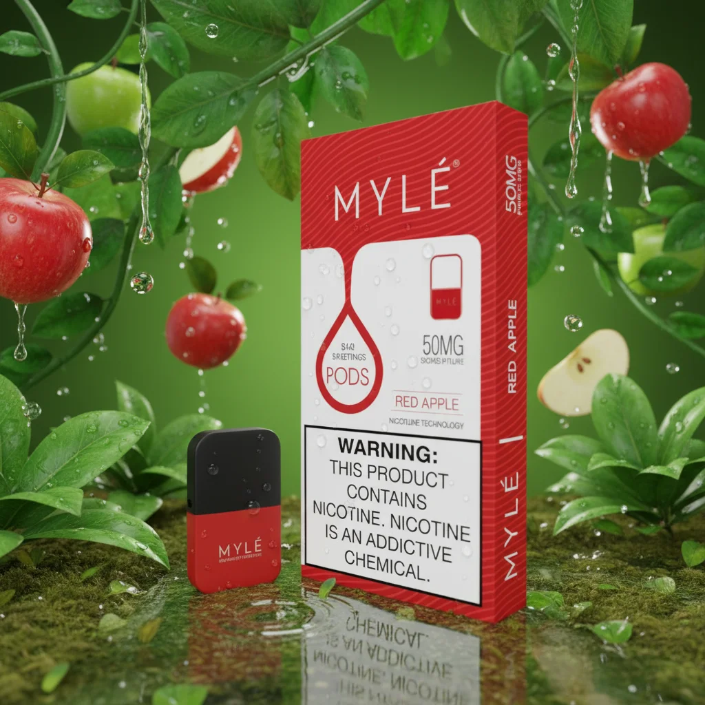 Red Apple by Myle V4 50mg 1 Red Apple by Myle V4 50mg