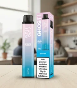 Skittles Vape Bar Ghost Pro 20mg 3500 Puffs — Disposable Vape in Dubai