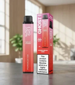 Strawberry Melon Chew Vape Bar Ghost Pro 20mg 3500 Puffs — Disposable Vape in Dubai