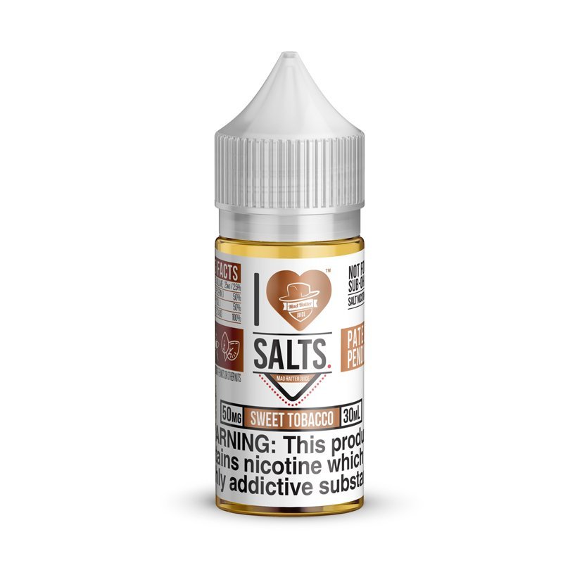 I Love Salts Sweet Tobacco 30ml 1 I Love Salts Sweet Tobacco 30ml