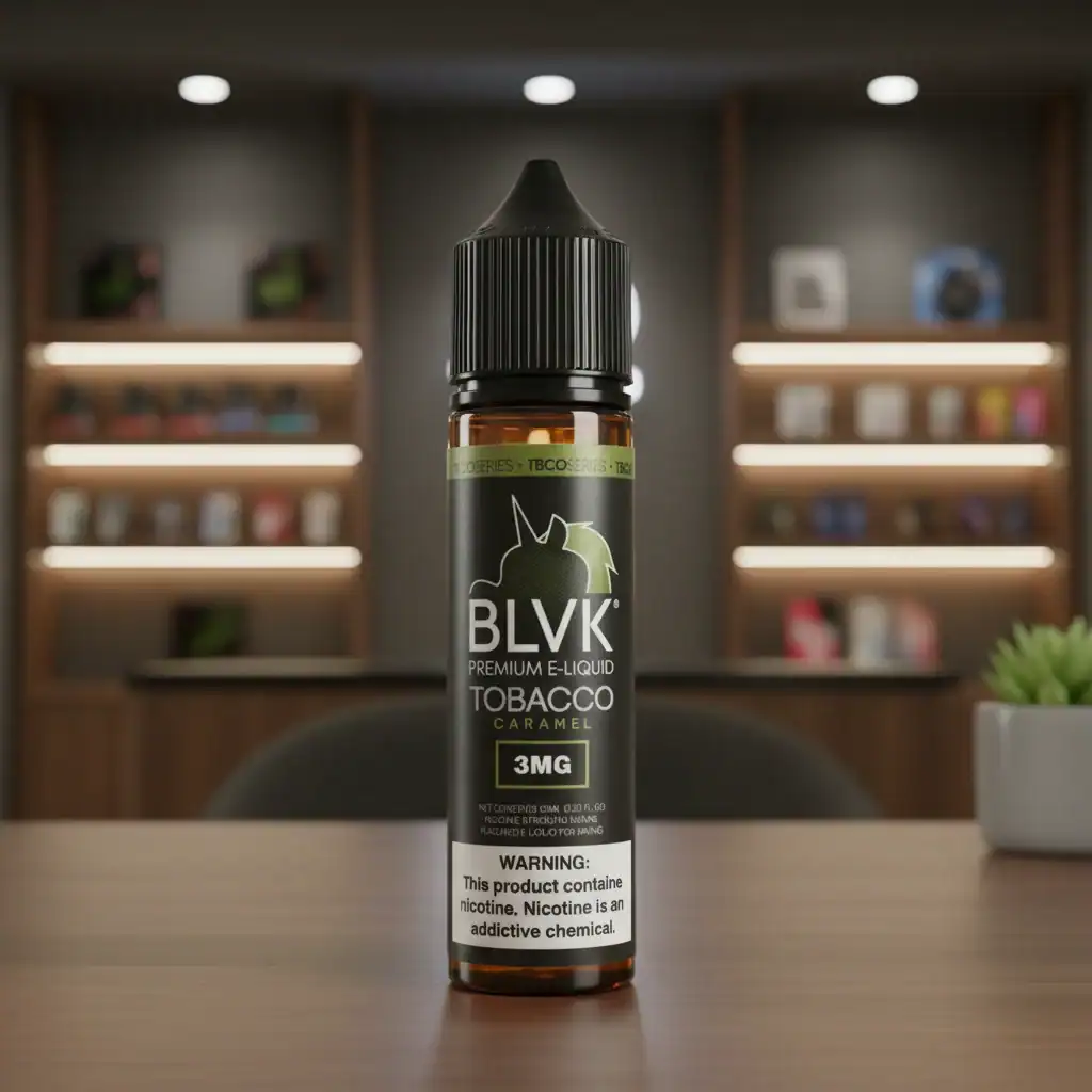 Tobacco Caramel by BLVK Unicorn 60ml - 6mg 1 Tobacco Caramel by BLVK Unicorn 60ml - 6mg