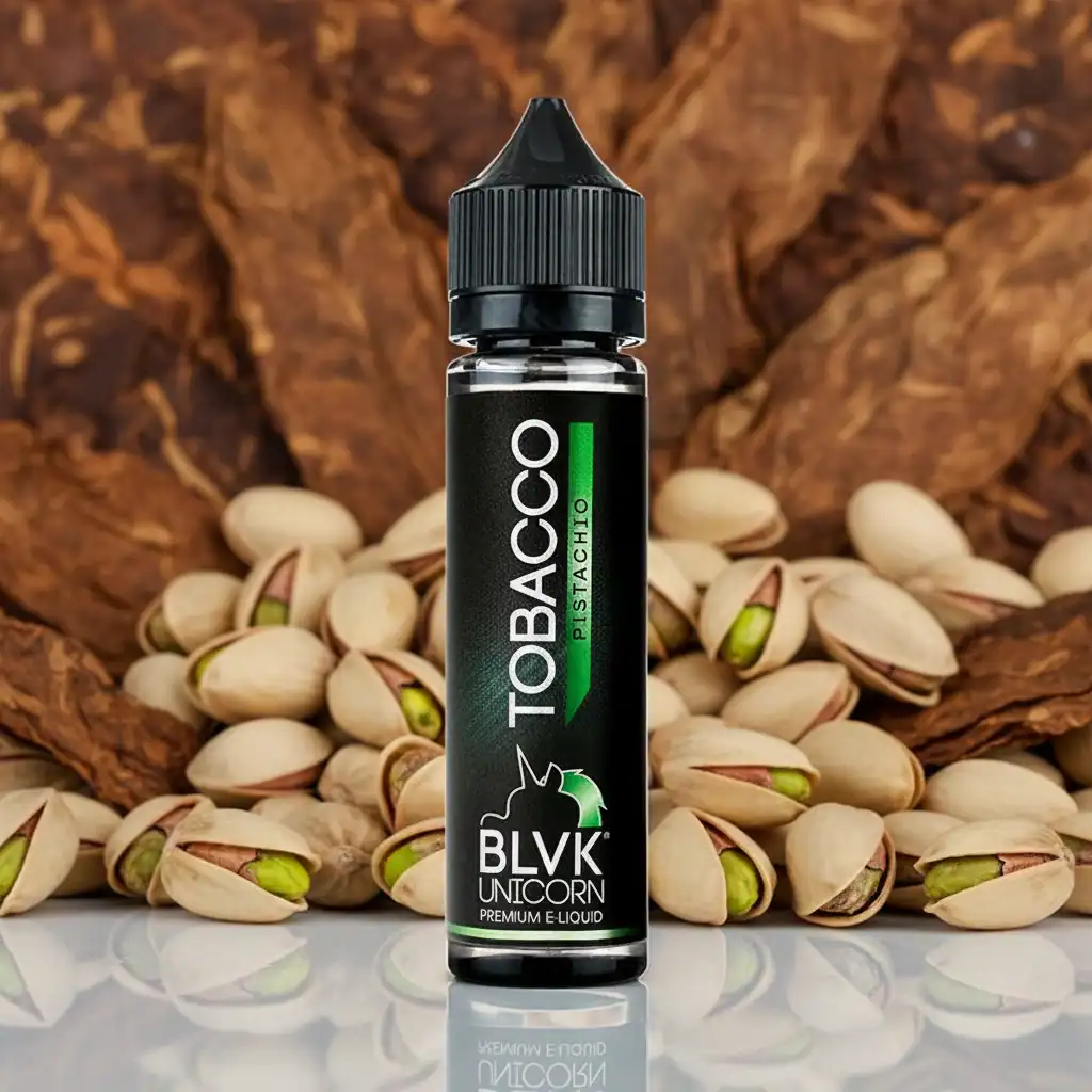Tobacco Pistachio by BLVK Unicorn 60ml - 6mg 1 Tobacco Pistachio by BLVK Unicorn 60ml - 6mg