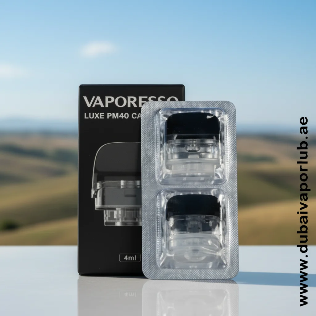 VAPORESSO LUXE PM40 CARTRIDGE 4ml (2Pcs) IN UAE 1 VAPORESSO LUXE PM40 CARTRIDGE 4ml (2Pcs) IN UAE