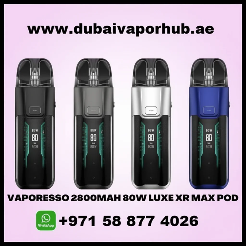 VAPORESSO LUXE XR MAX - 80W POD KIT - Large and Adjustable 1 VAPORESSO LUXE XR MAX - 80W POD KIT - Large and Adjustable