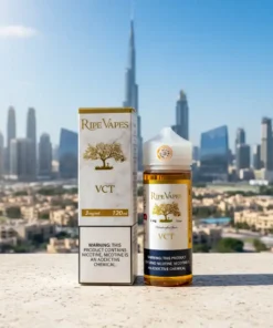 VCT by Ripe Vape 120ml – Vanilla Custard & Toasted Almond E-Liquid (3mg, 6mg, 12mg, 18mg Nicotine)