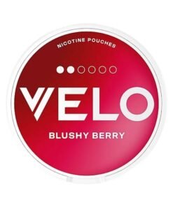 VELO Blushy Berry Nicotine Pouches in UAE 6 MG pack of 20