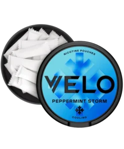VELO Peppermint Storm 20 Nicotine Pouches in Dubai - Image 3