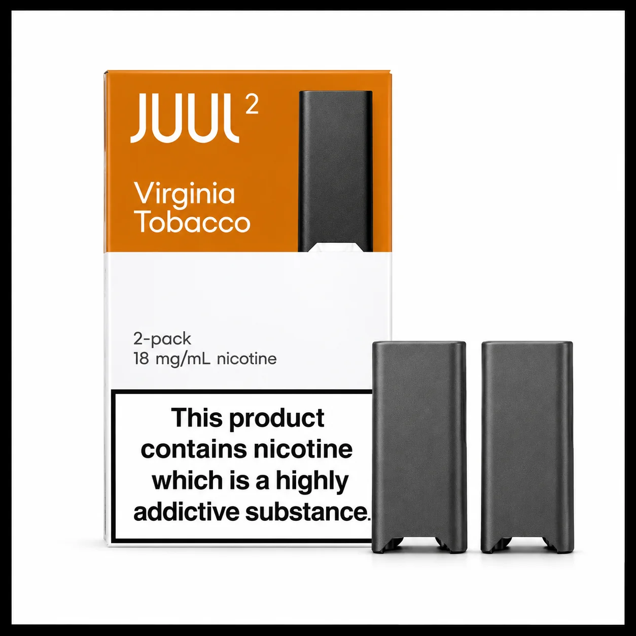 Virginia Tobacco Juul2 Pods - 18 Mg Nicotine 1 Virginia Tobacco Juul2 Pods - 18 Mg Nicotine