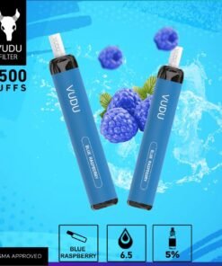 VUDU Filter - Blue Raspberry Disposable Pod Device (2500 Puffs)