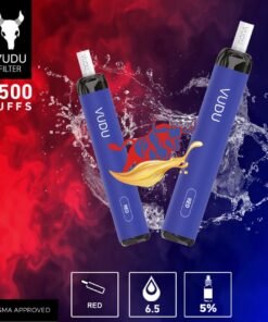 VUDU Filter - Red Disposable Pod Device (2500 Puffs)