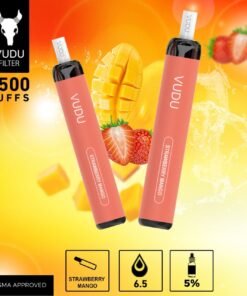 VUDU Filter - Strawberry Mango Disposable Pod Device (2500 Puffs)